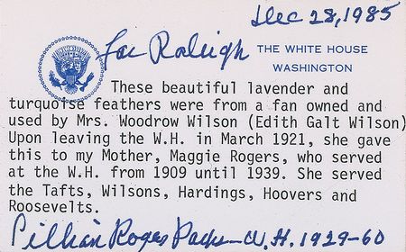 Lot #25 Edith Galt Wilson Collection of Five Items - Image 3