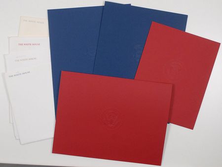 Lot #316 George Bush White House Staff Christmas Gift Prints - Image 2