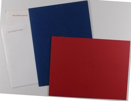 Lot #317 George Bush White House Staff Christmas Gift Prints - Image 2