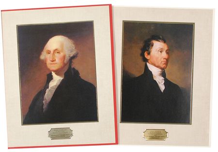 Lot #257 Richard Nixon White House Christmas Gift Prints - Image 1
