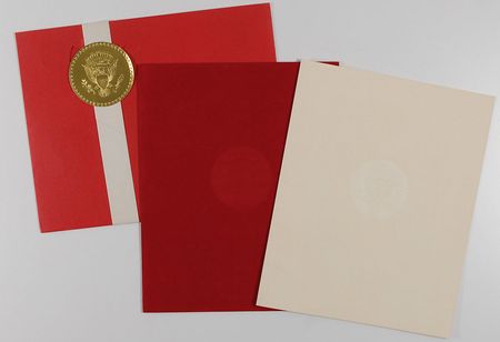 Lot #257 Richard Nixon White House Christmas Gift Prints - Image 3