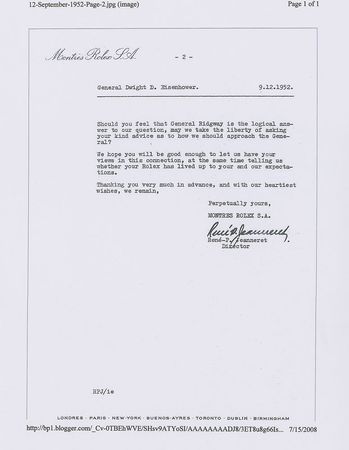 Lot #177 Dwight D. Eisenhower?s Rolex Watch - Image 37
