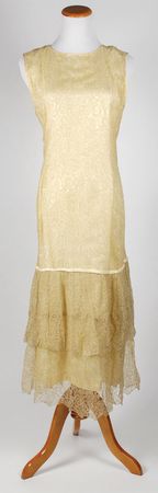 Lot #53 Grace Coolidge’s Lace Flapper Dress - Image 1