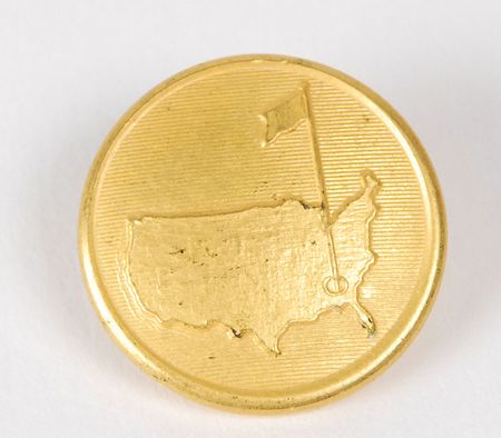 Lot #186 Dwight D. Eisenhower’s Brass Button Straight From His Master’s Jacket - Image 3