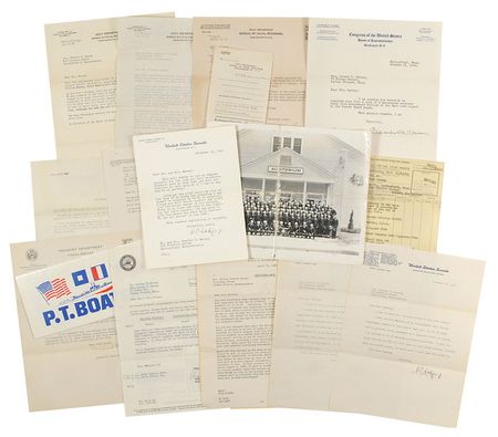 Lot #1043 John F. Kennedy PT-109 Letters - Image 9