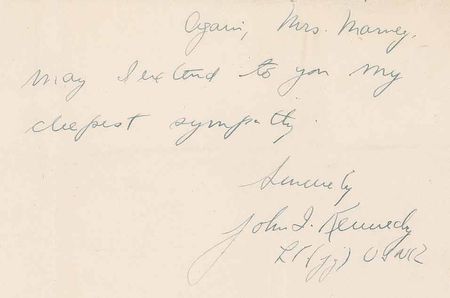 Lot #1043 John F. Kennedy PT-109 Letters - Image 3