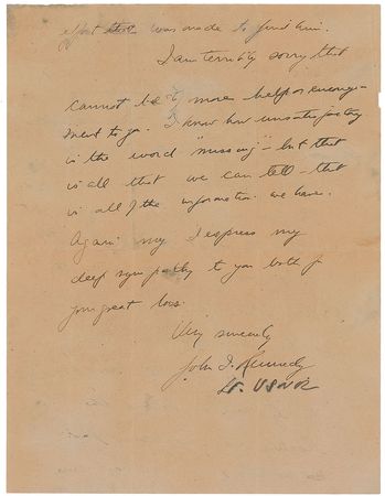 Lot #1043 John F. Kennedy PT-109 Letters - Image 19