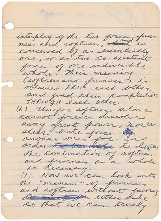 Lot #1070 Bruce Lee Autograph Manuscript - Image 5