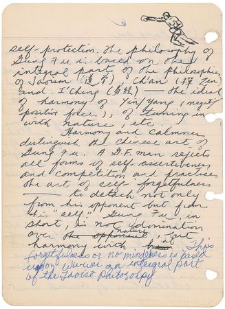 Lot #1070 Bruce Lee Autograph Manuscript - Image 10