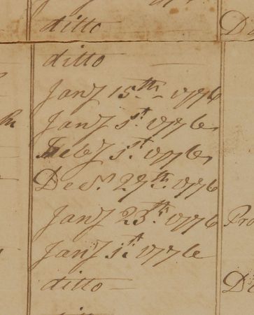 Lot #1011 George Washington Manuscript Muster Roll - Image 3