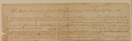 Lot #1011 George Washington Manuscript Muster Roll - Image 4