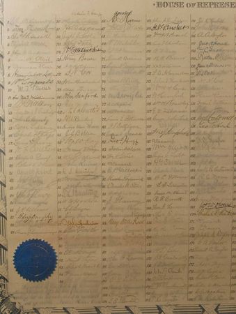 Lot #1003 400th Anniversary of the Discovery of America Signed Document - Image 13