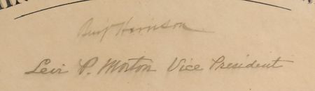 Lot #1003 400th Anniversary of the Discovery of America Signed Document - Image 3