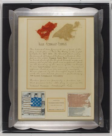 Lot #1015 Star Spangled Banner Flag Fragments - Image 3