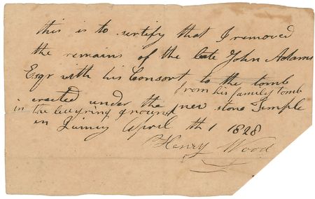 Lot #1013 John and Abigail Adams - Image 3