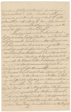Lot #1017 Horatio Nelson Letter Signed - Image 2