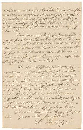 Lot #1017 Horatio Nelson Letter Signed - Image 3