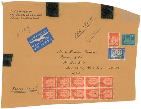 Lot #1048 Charles Lindbergh Typed Letter Signed - Image 6