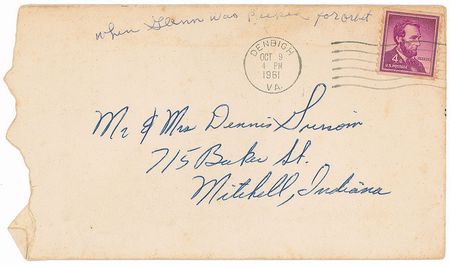 Lot #1050 Gus Grissom Autograph Letter Signed - Image 5