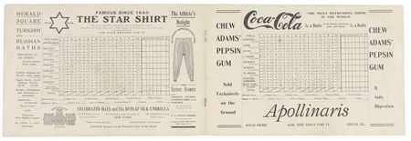 Lot #1075 Baseball World Series 1905 Program - Image 4