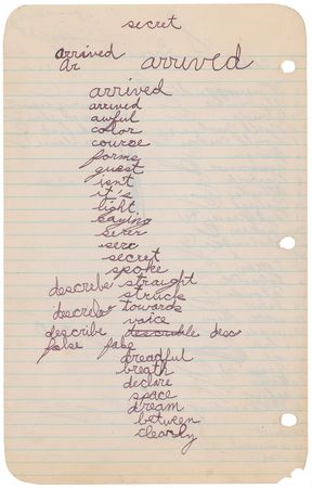 Lot #1068 James Dean’s Fifth Grade Notebook - Image 3