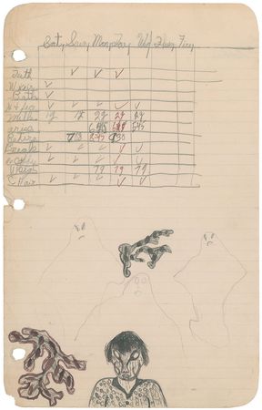 Lot #1068 James Dean’s Fifth Grade Notebook - Image 4