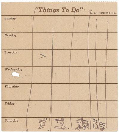 Lot #1068 James Dean’s Fifth Grade Notebook - Image 6