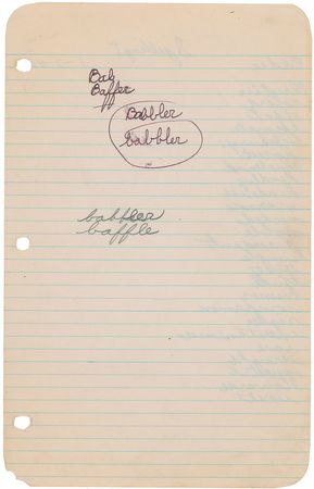 Lot #1068 James Dean’s Fifth Grade Notebook - Image 7