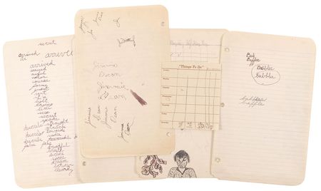 Lot #1068 James Dean’s Fifth Grade Notebook - Image 8