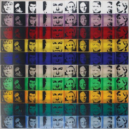 Lot #1063 Andy Warhol 'Portraits of the Artists' Screenprint - Image 1