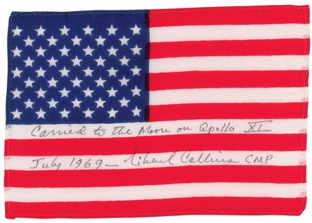 Lot #1054 Apollo 11 Flown Flag - Image 1