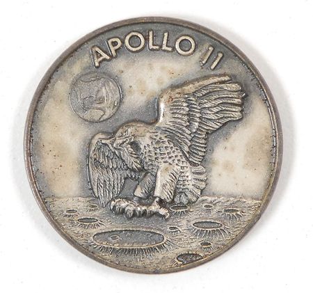 Lot #1057  Apollo 11 Flown Robbins Medal - Image 1