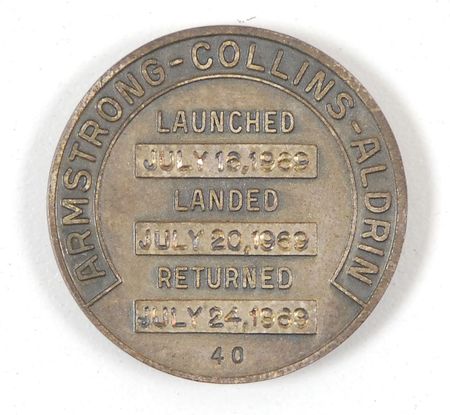Lot #1057  Apollo 11 Flown Robbins Medal - Image 3