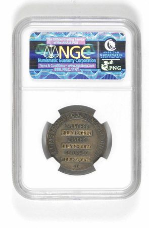 Lot #1057  Apollo 11 Flown Robbins Medal - Image 4