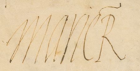 Lot #1002  Mary, Queen of Scots Signed Document - Image 2