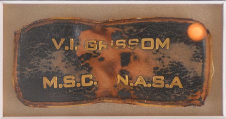 Lot #1051 Apollo 1 Signed Photograph and Flight Suit Patches - Image 5