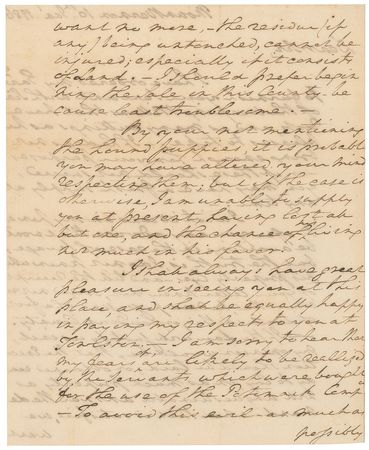 Lot #1012 George Washington Autograph Letter Signed - Image 2