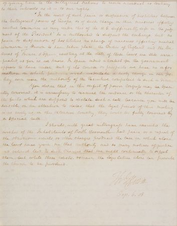 Lot #1007 Thomas Jefferson Letter Signed - Image 3