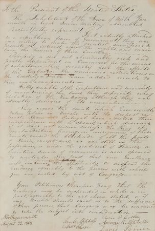 Lot #1007 Thomas Jefferson Letter Signed - Image 4