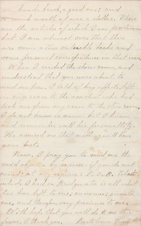 Lot #1038 Nicola Sacco and Bartolomeo Vanzetti Autograph Letters Signed - Image 3