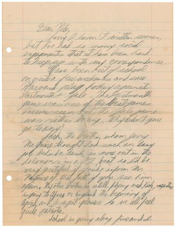 Lot #1044 Robert Kennedy Archive of Letters - Image 1