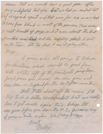 Lot #1044 Robert Kennedy Archive of Letters - Image 24