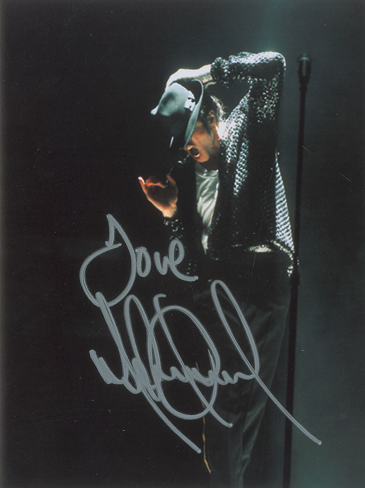 Michael Jackson Signed Photograph | RR Auction