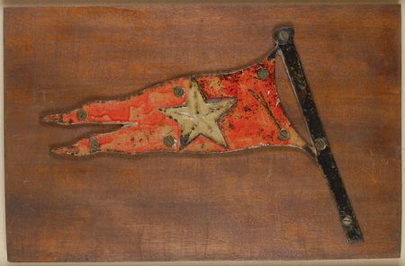 Lot #270 Titanic Lifeboat Flag: Unbelievably rare Titanic lifeboat flag removed by a Carpathia passenger before reaching port - Image 2