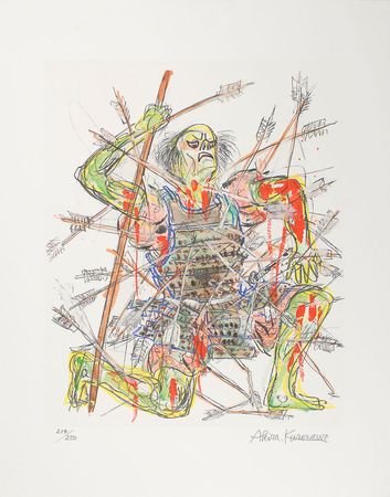 Lot #823 Akira Kurosawa: Beautiful oversized prints of a Kurosawa masterpiece - Image 3