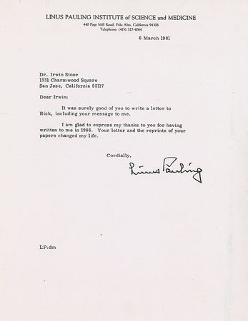 Lot #247 Linus Pauling Group Lot - Image 2