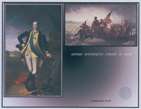 Lot #110 George Washington Hair - Image 1