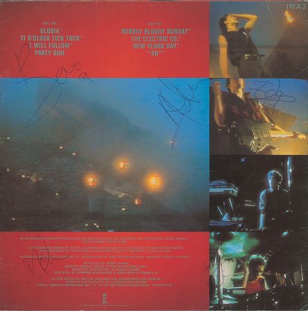 Lot #744 U2 Album - Image 1