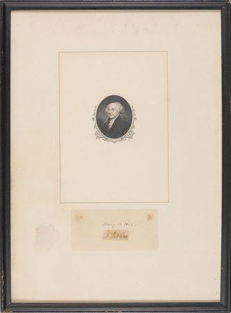 Lot #3 John Adams Signature - Image 2