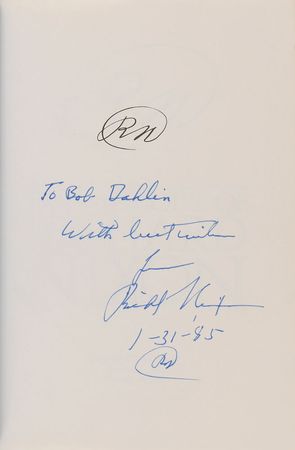 Lot #142 Richard Nixon Book - Image 1